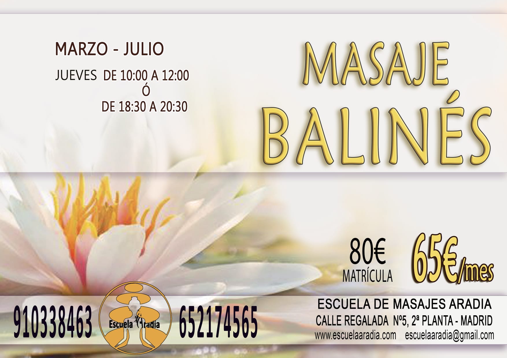 publicidad masaje balines